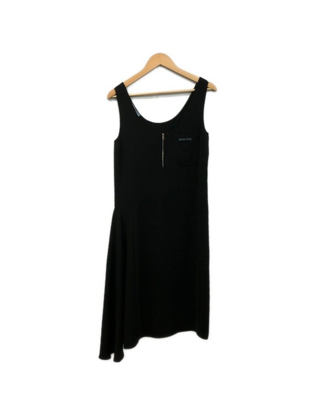 Prada Dress Black Sleeveless Long Length Jumperskirt